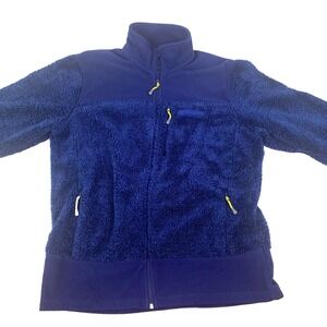 Kilimanjaro Technical Outerwear Fleece Jacket Mens Sz L Blue Chilean Gorpcore